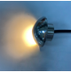 LED Courtesy LIGHT- 1 watt - 9-32 VOLTS - IP67 -  Polished Stainless Steel - Blue / white or warm white - WK-SS1PSX - AZLED